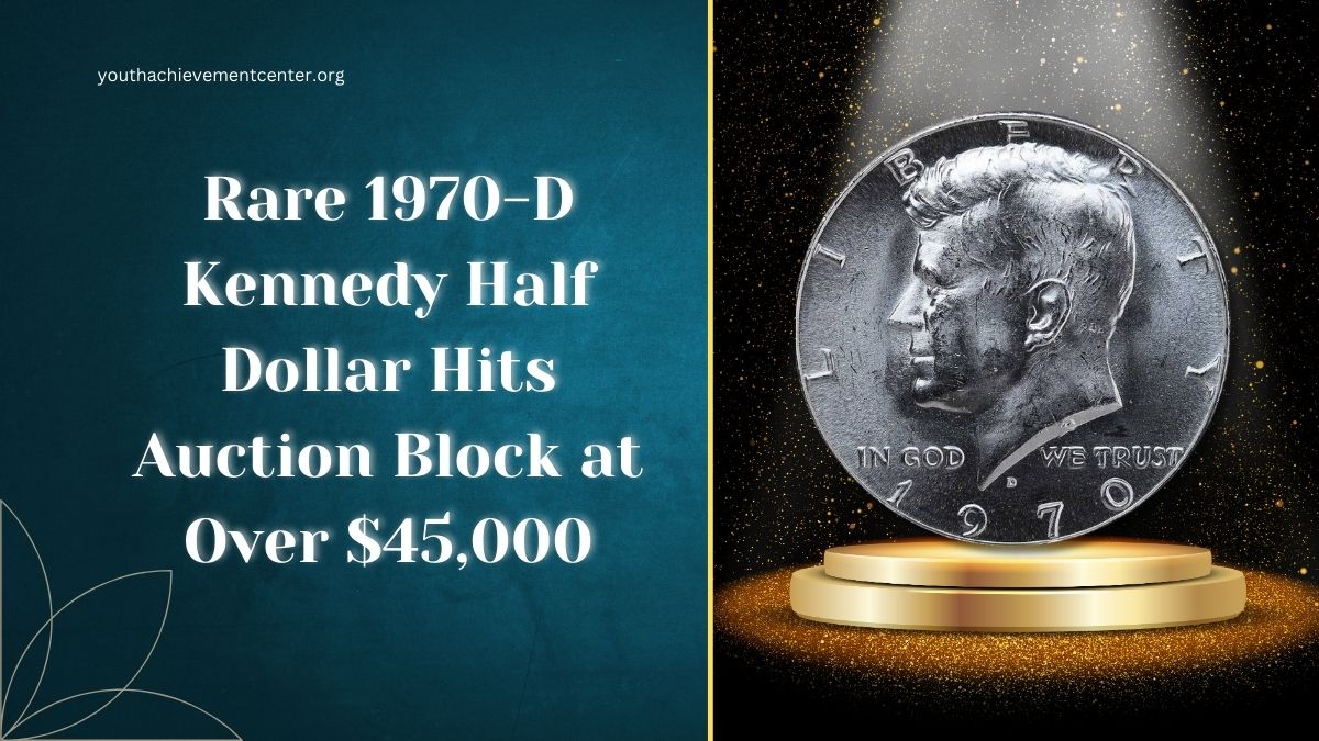 Rare 1970-D Kennedy Half Dollar Hits Auction Block at Over $45,000